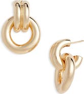 Jennifer Zeuner Gina Hoop Drop Earrings