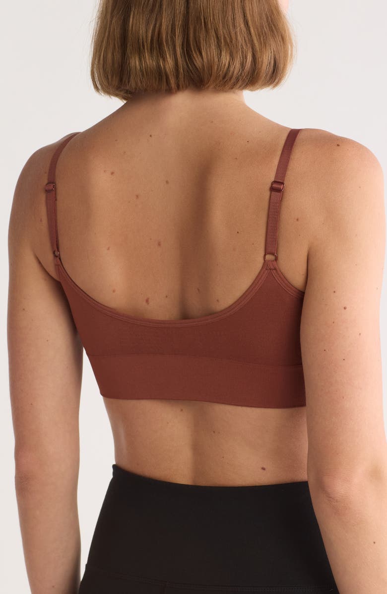 Threads 4 Thought Deja Seamless Sports Bra, Alternate, color, 