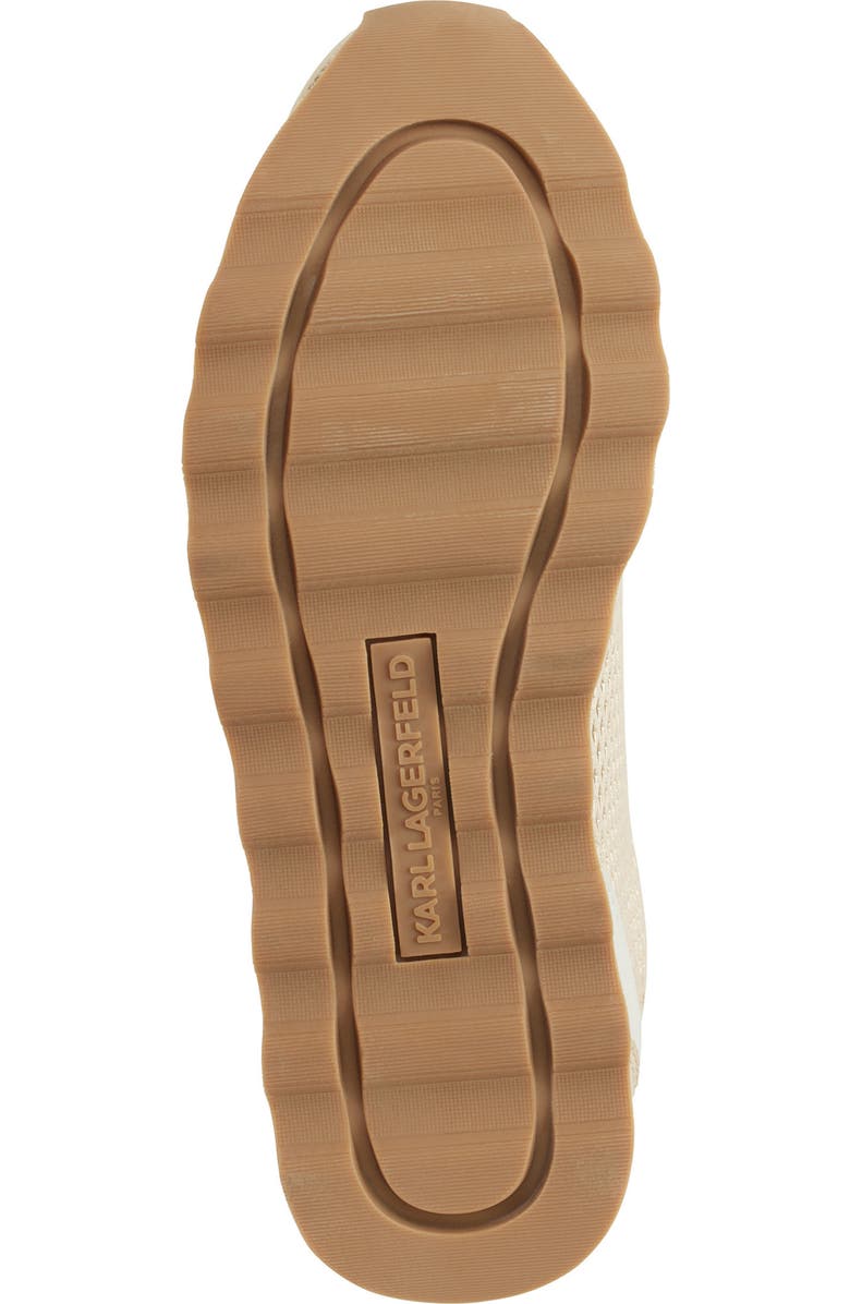 KARL LAGERFELD PARIS Meade Metallic Sneaker, Alternate, color,