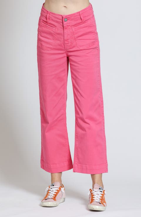Pink Wide Leg Jeans | Nordstrom Pink Wide Leg Jeans | Nordstrom