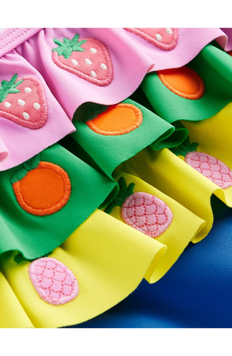 Mini Boden Kids' Lila One-Shoulder One-Piece Swimsuit, Alternate, color, 