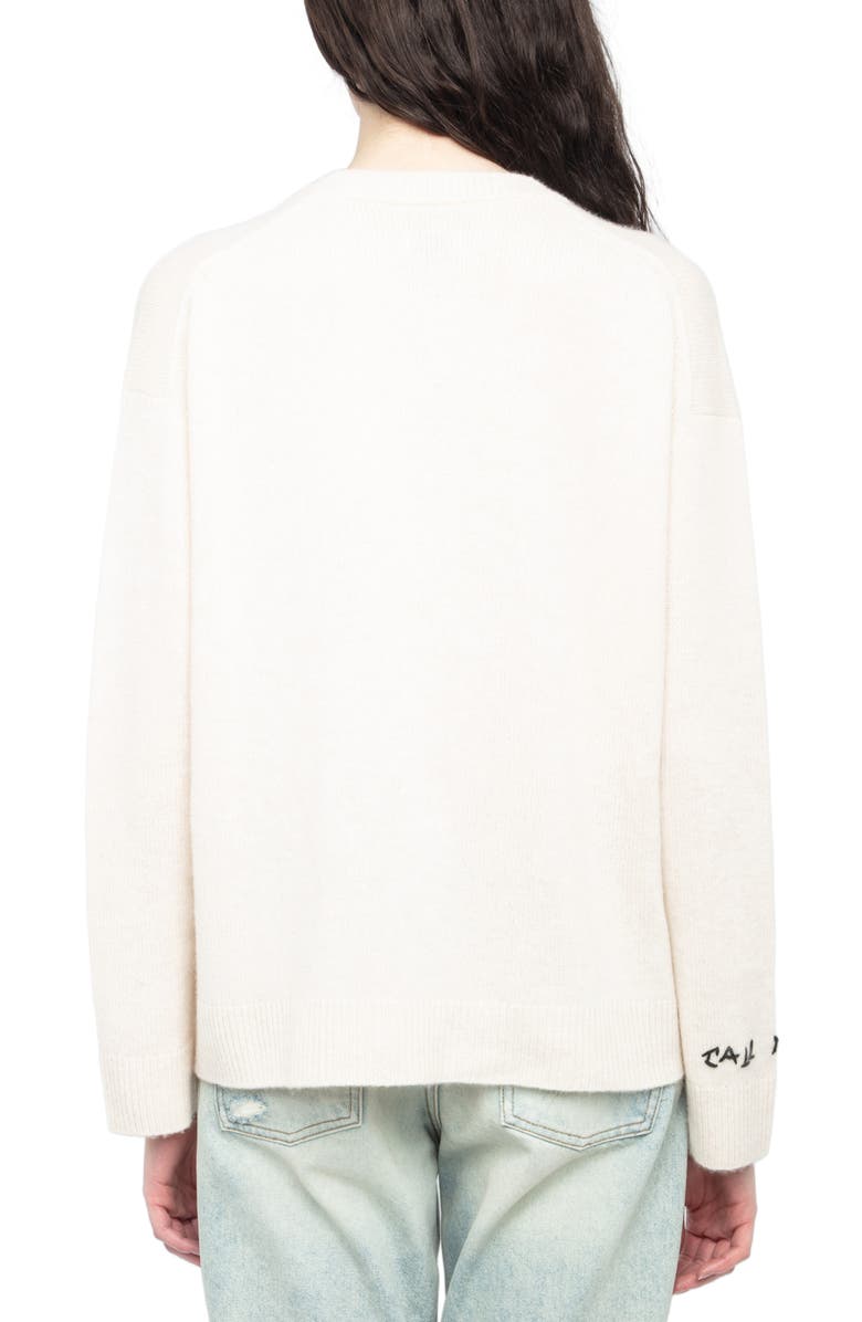 Zadig & Voltaire Mikyz Cashmere Sweater, Alternate, color,