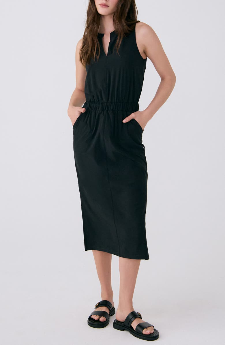 Lole Olivie Sleeveless Midi Dress, Main, color, 