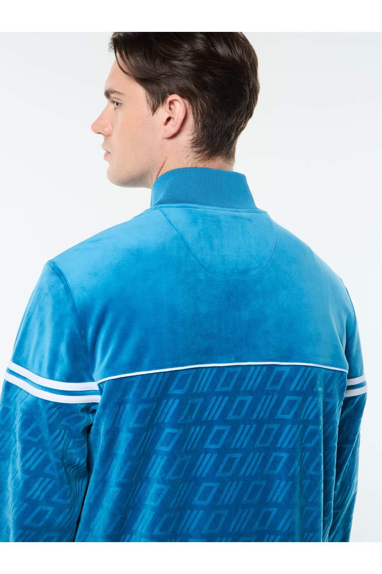 Bandiera Track Jacket, Alternate, color, MYKONOS BLUE