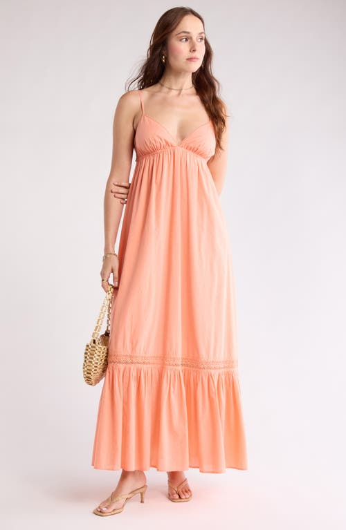 Abound Cotton Maxi Dress In Orange