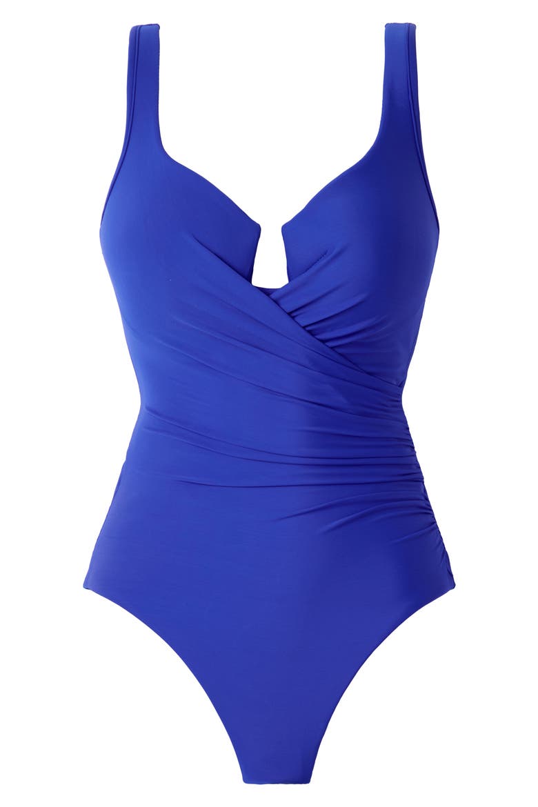 Escape One-Piece Swimsuit, Alternate, color, DELPHINE