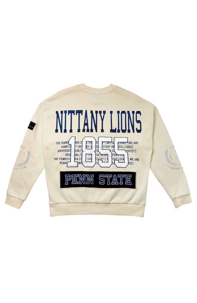 GAMEDAY COUTURE Women's Gameday Couture Cream Penn State Nittany Lions Slay Pullover Sweatshirt, Alternate, color, Cream
