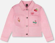 Deux par Deux Embroidered Patches Denim Jacket