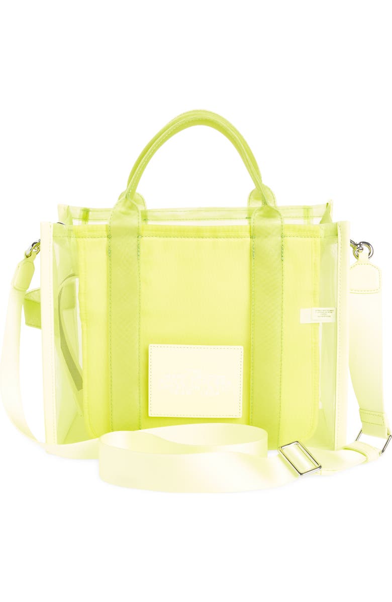 Marc Jacobs The Medium Mesh Tote Bag, Alternate, color, Bright Green