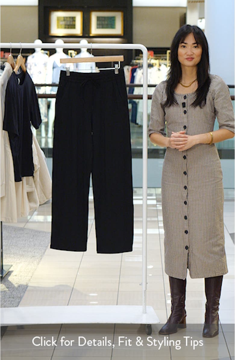 Move In Mid Rise Straight Leg Sweatpants, sales video thumbnail