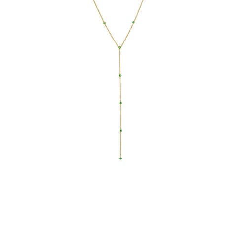 Colored Diamond By The Yard Lariat