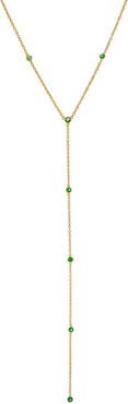 BY ADINA EDEN Colored Diamond By The Yard Lariat
