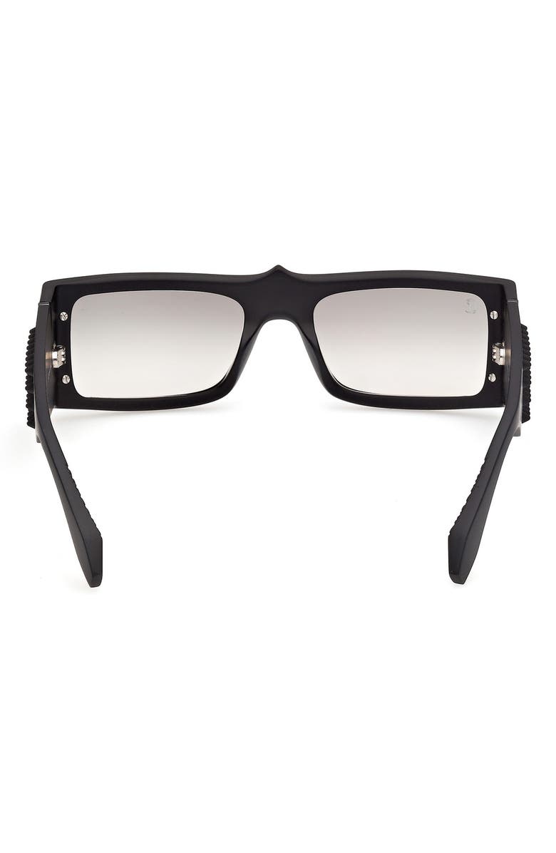 Christian Louboutin 62mm Oversize Rectangular Sunglasses, Alternate, color,