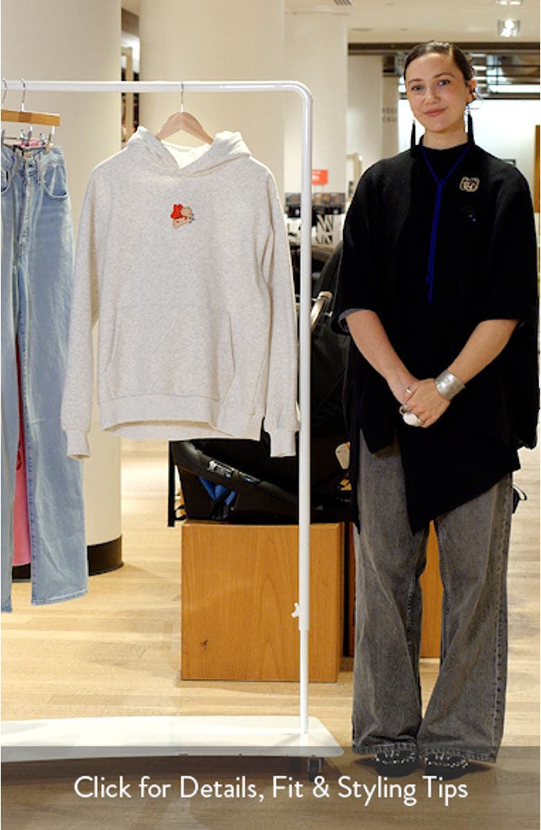 Sweet Like Cherry Embroidered Hoodie, sales video thumbnail