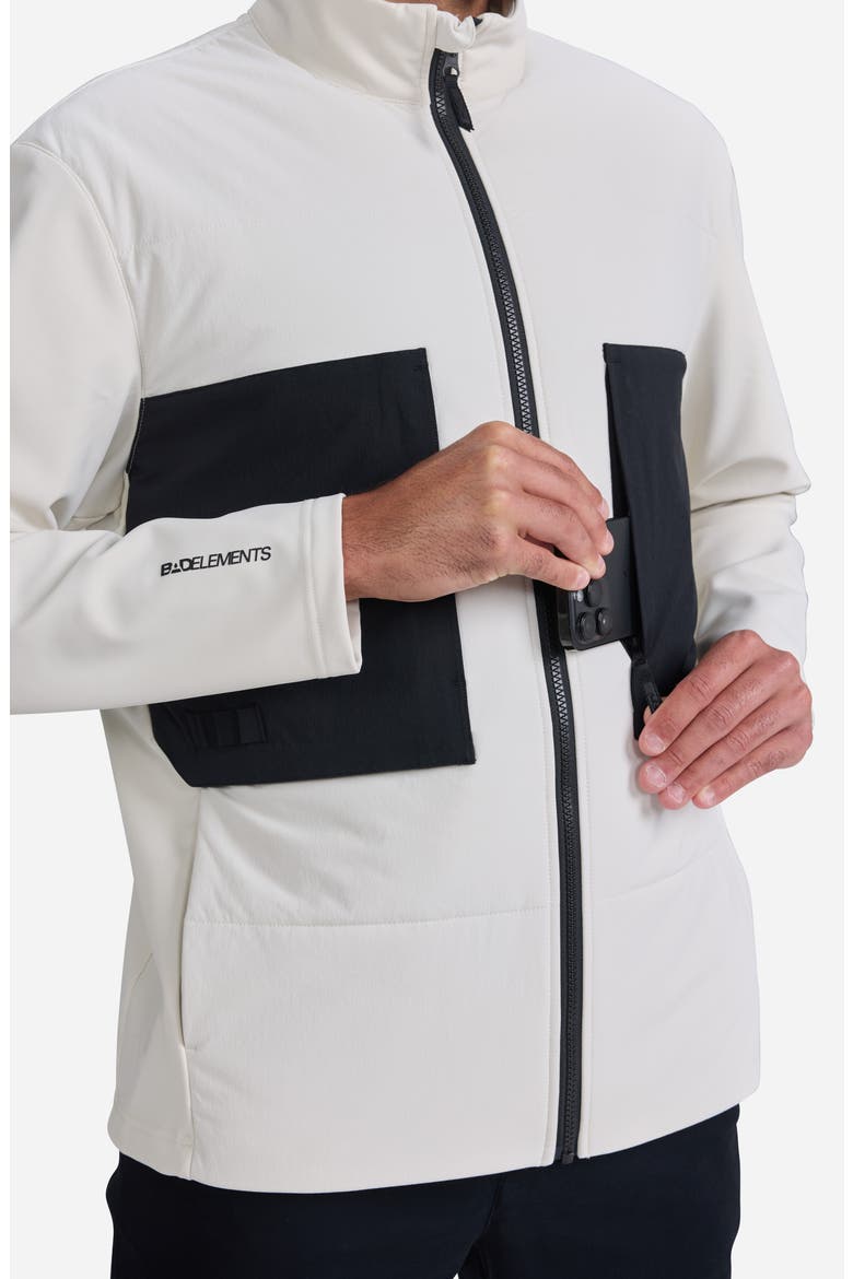 Bad Elements Montage Golf Jacket, Alternate, color, WHITE ONYX