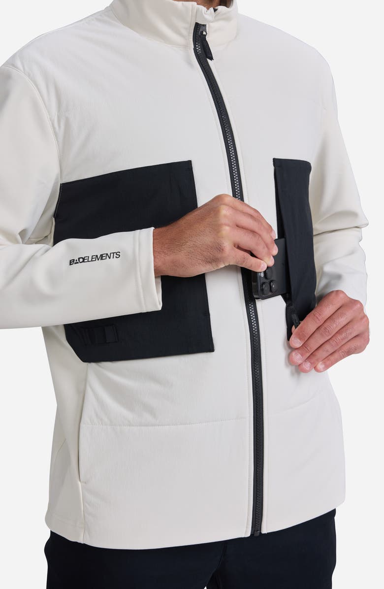 Bad Birdie Bad Elements Montage Golf Jacket, Alternate, color, White Onyx