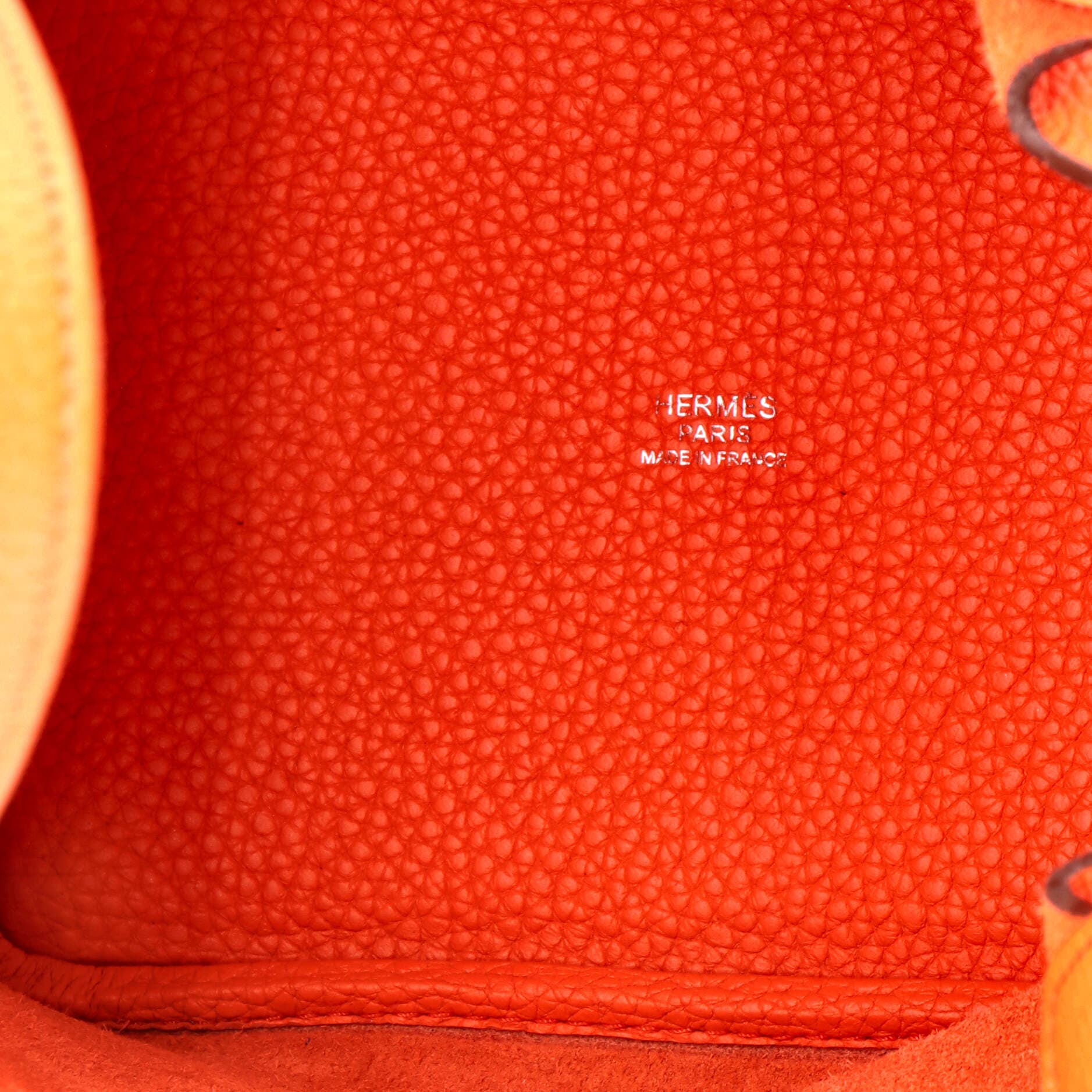 Pre-Owned Hermes Picotin Lock Bag Clemence PM, Alternate, color, Orange Poppy