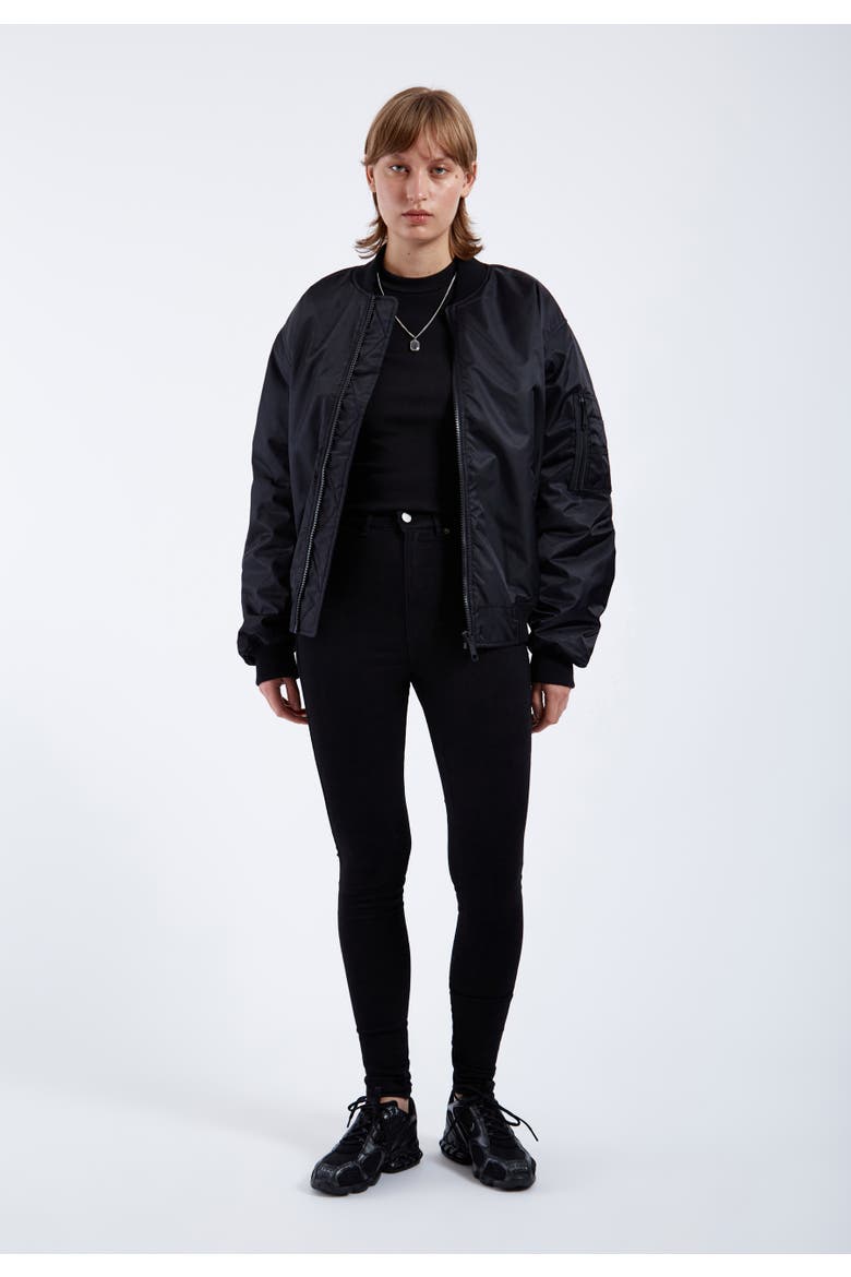 Solitaire High Skinny, Alternate, color, Black