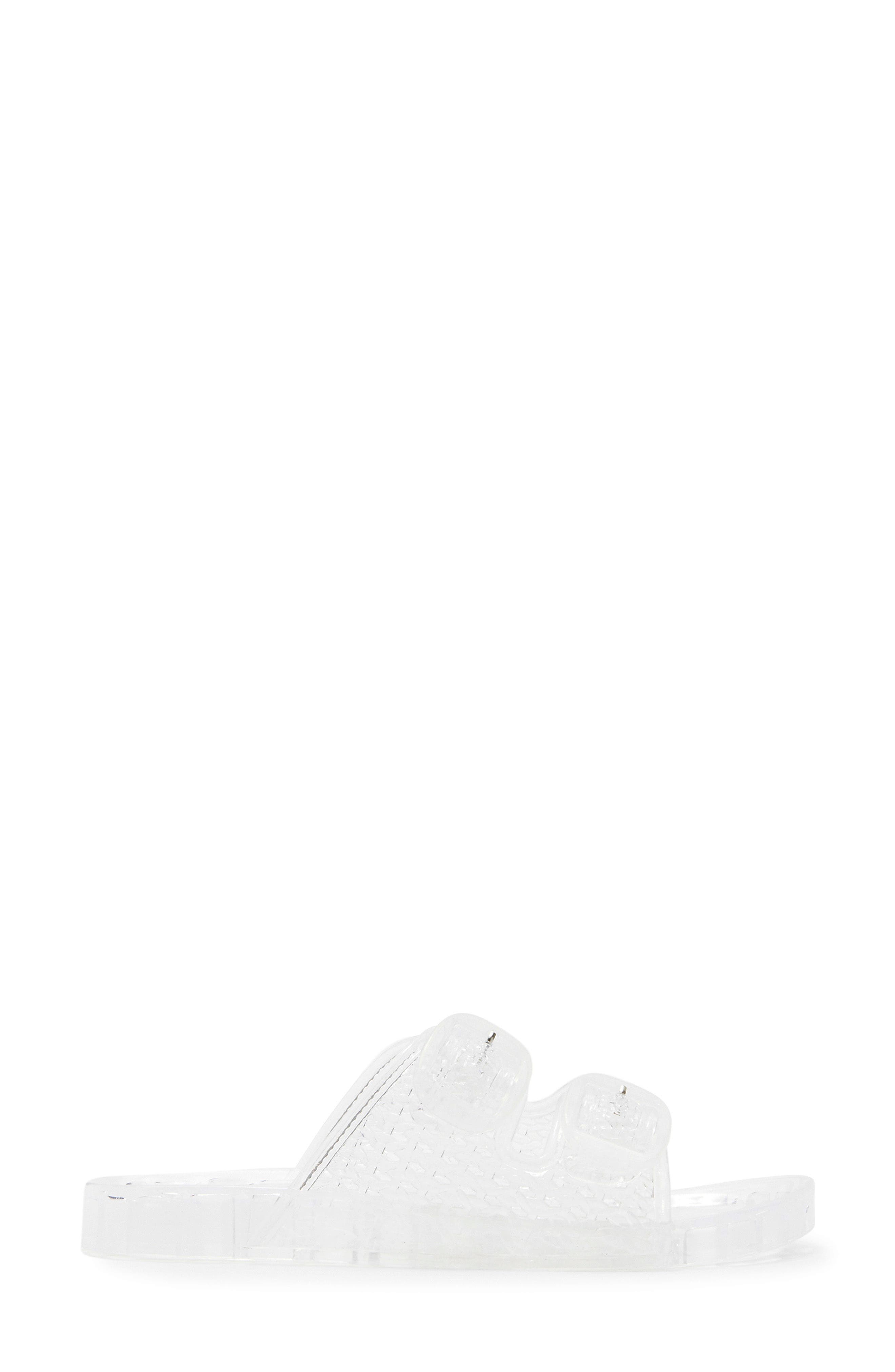 Amar Jelly Slide Sandal, Alternate, color, CLEAR