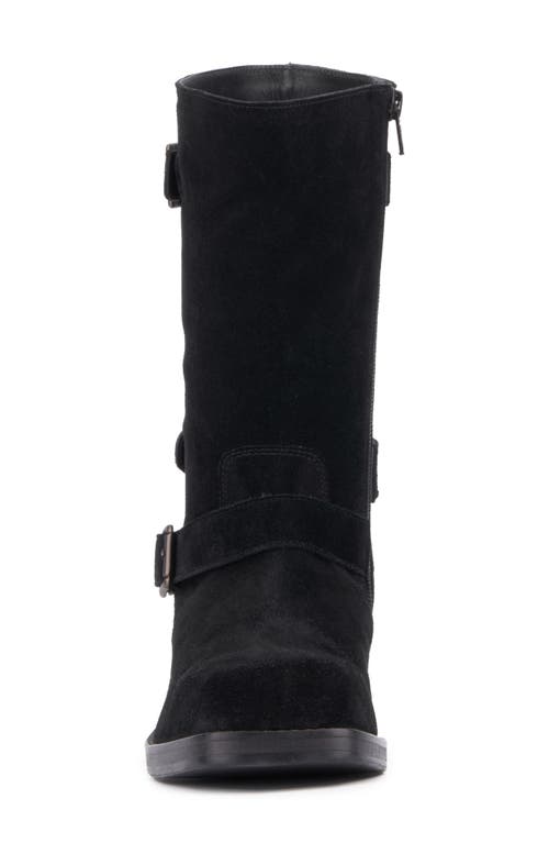 Vintage Foundry Katia Square Toe Boot In Black
