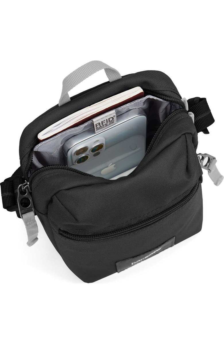 PACSAFE GO Micro Crossbody, Alternate, color, Jet Black