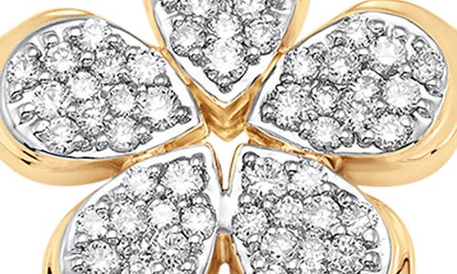 Sara Weinstock Lierre Full Flower Charm In Gold