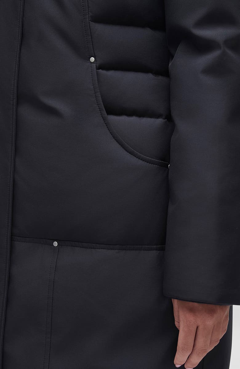 Moose Knuckles Baltic Down Parka with Genuine Shearling Trim, Alternate, color, 