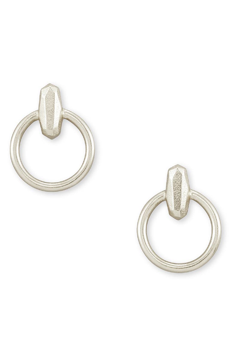 Kendra Scott Lola Mini Frontal Hoop Earrings, Main, color,