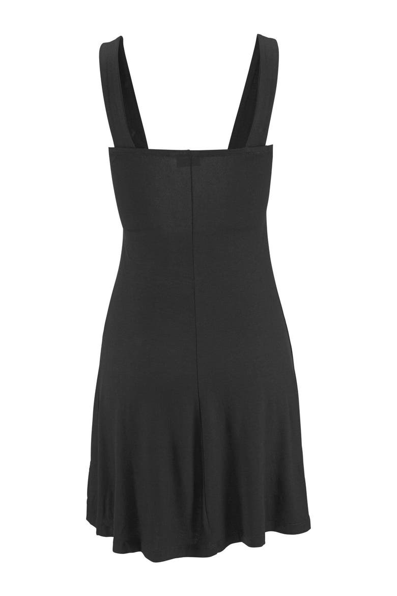Flare Tank Dress, Alternate, color, Black