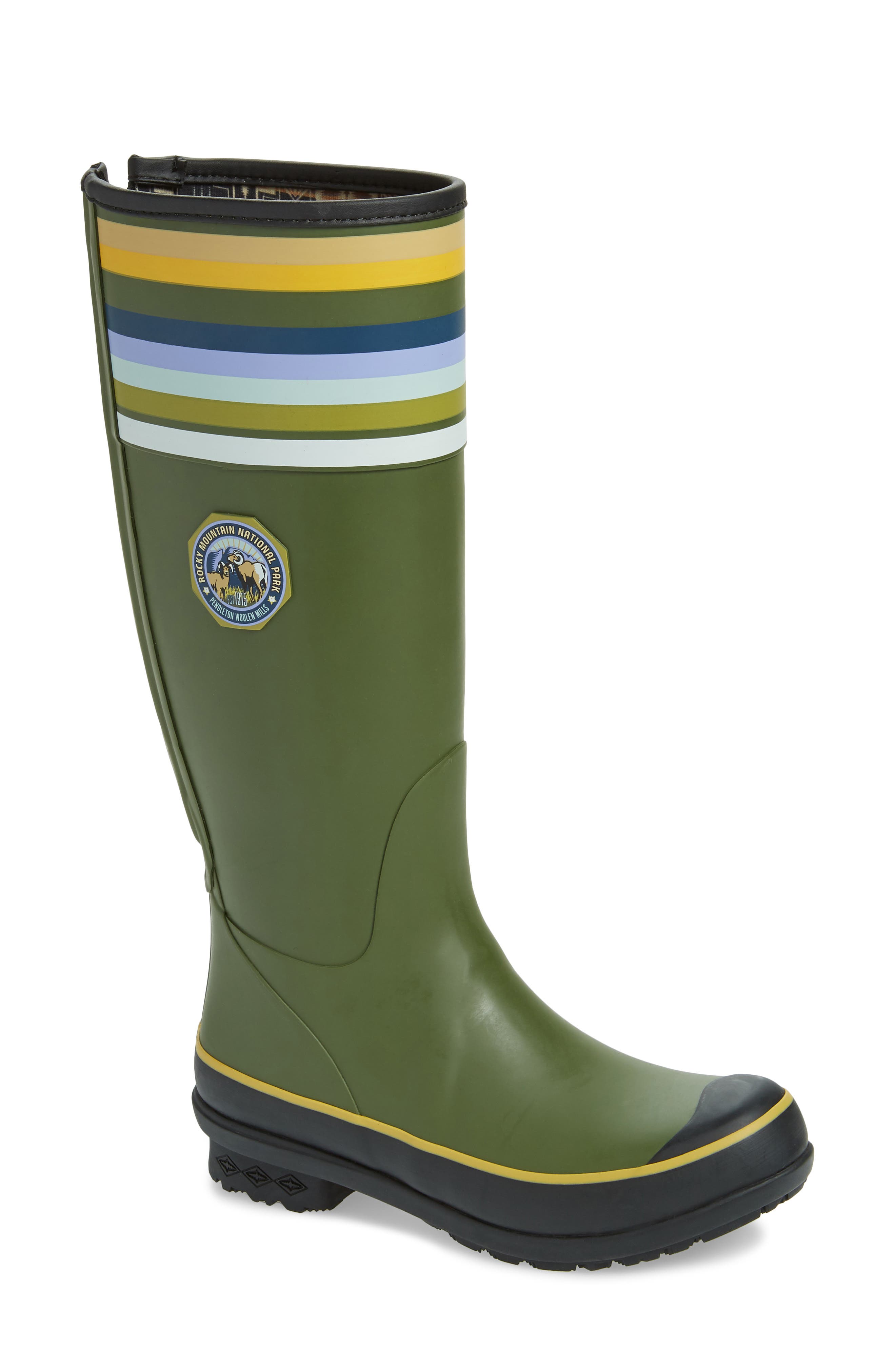 Pendleton Rocky Mountain National Park Tall Rain Boot, Main, color, 
