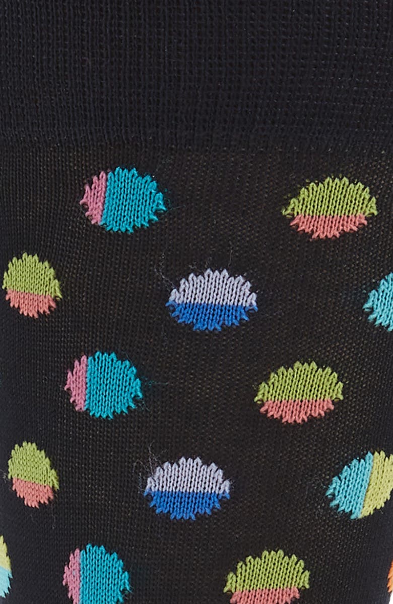 Paul Smith Jacques Dot Socks, Alternate, color, Navy