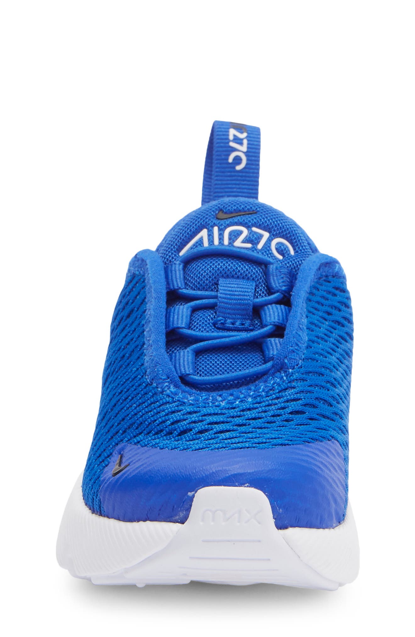 Kids' Air Max 270 Sneaker, Alternate, color, RACER BLUE/ BLACK/ WHITE