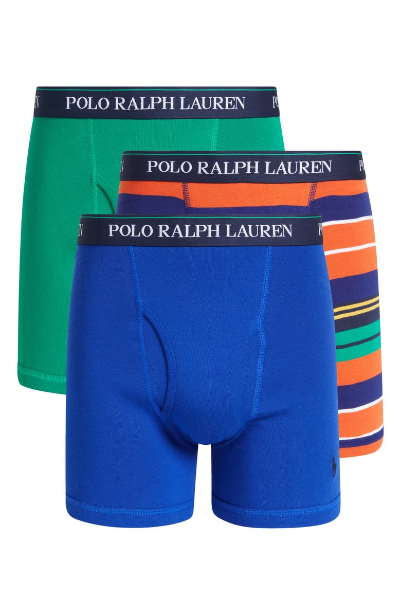 Polo Ralph Lauren Classic Fit Performance Cotton Boxer Briefs, Alternate, color, 