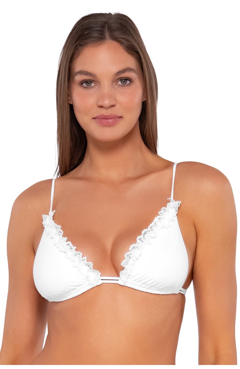 B Swim Wifey Bikini Swimsuit Top, Alternate, color,