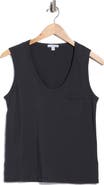 James Perse V-Neck Cotton Tank