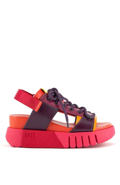 United Nude Delta Sporty Sandals In Red
