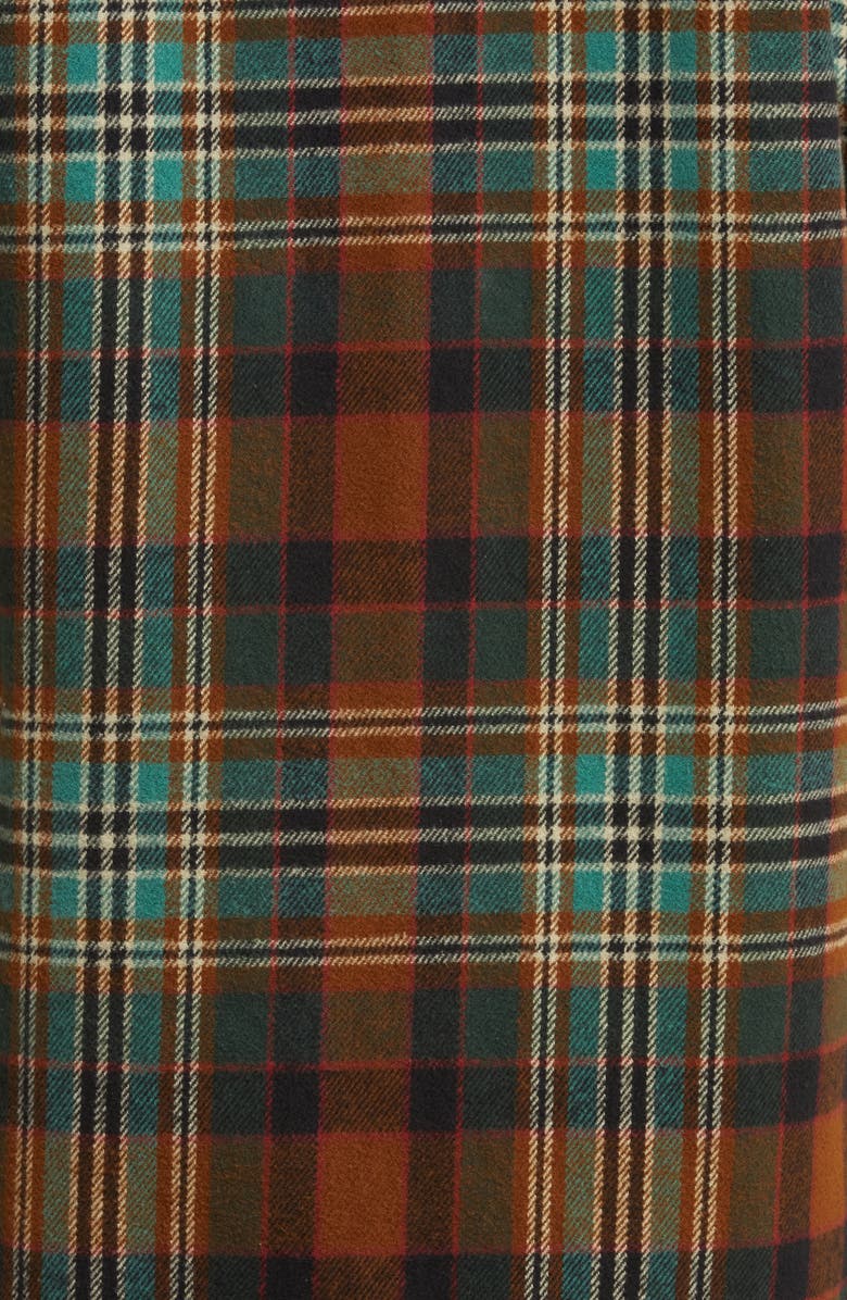 Picture Organic Clothing Sotola Plaid Recycled Cotton Fleece Coat, Alternate, color,