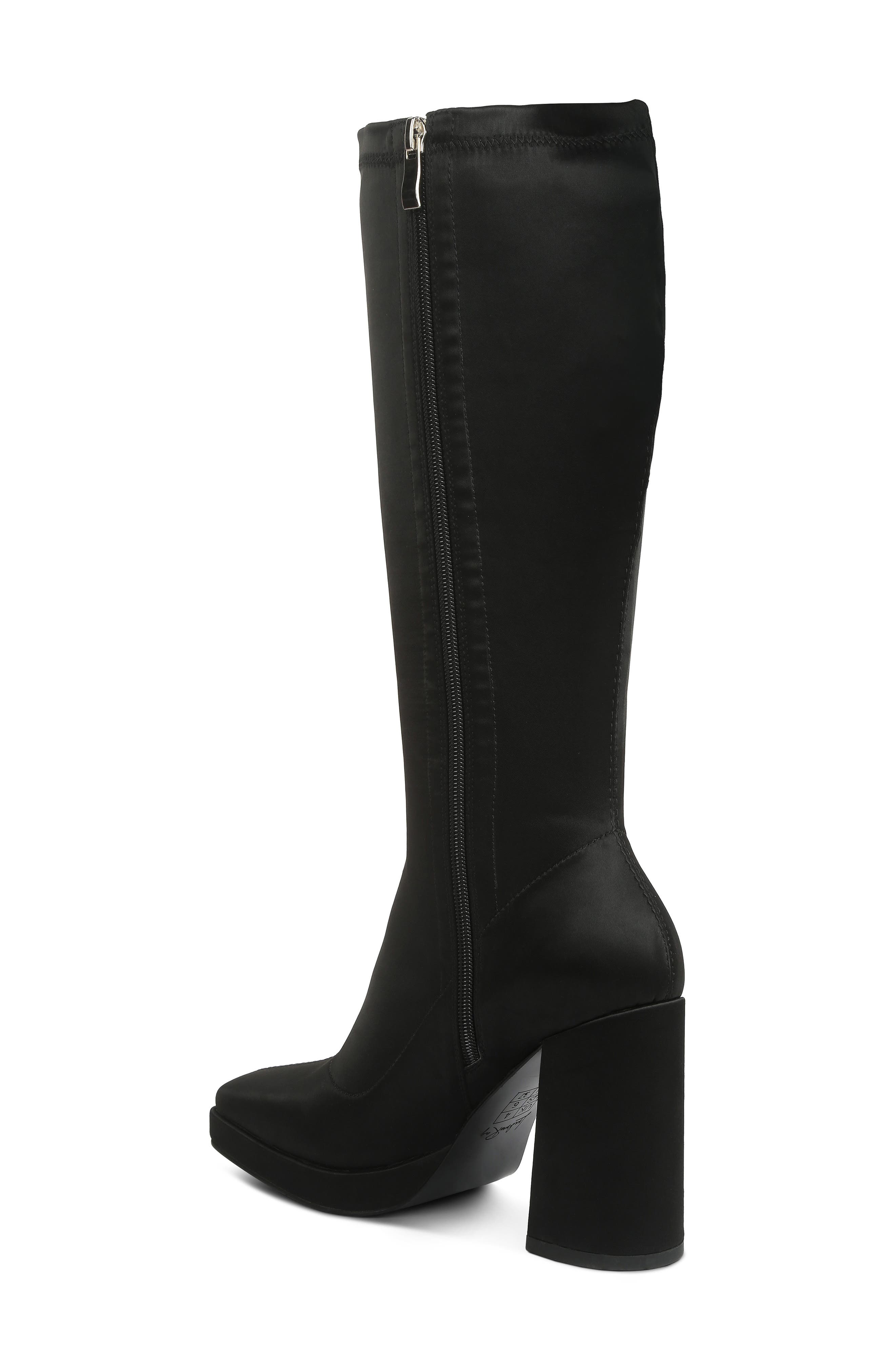 Rag & Co Presto Knee High Boot, Alternate, color, Black
