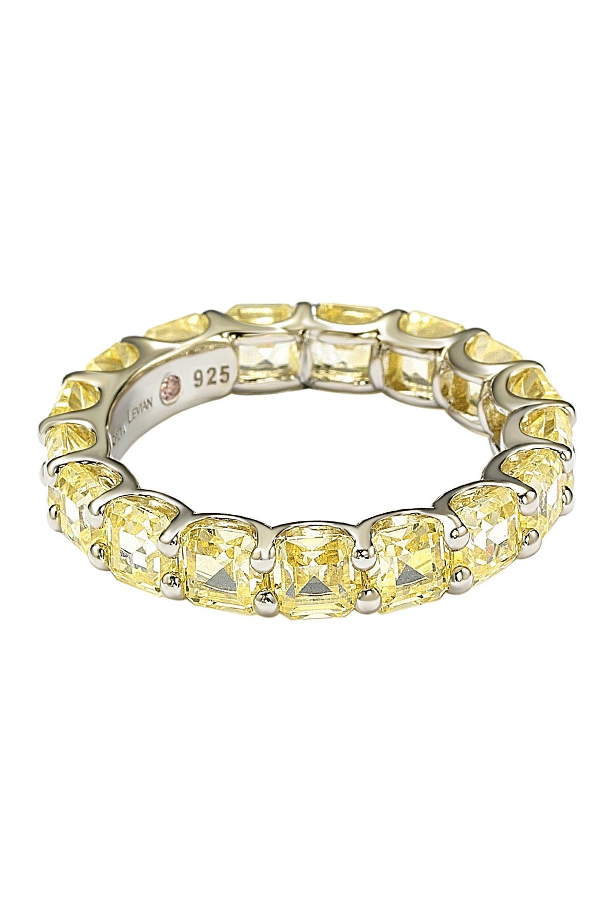 SUZY LEVIAN Cubic Zirconia Modern Eternity Band Ring
