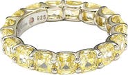SUZY LEVIAN Cubic Zirconia Modern Eternity Band Ring