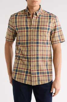 Vintage 1946 Madras Short Sleeve Button-Down Shirt