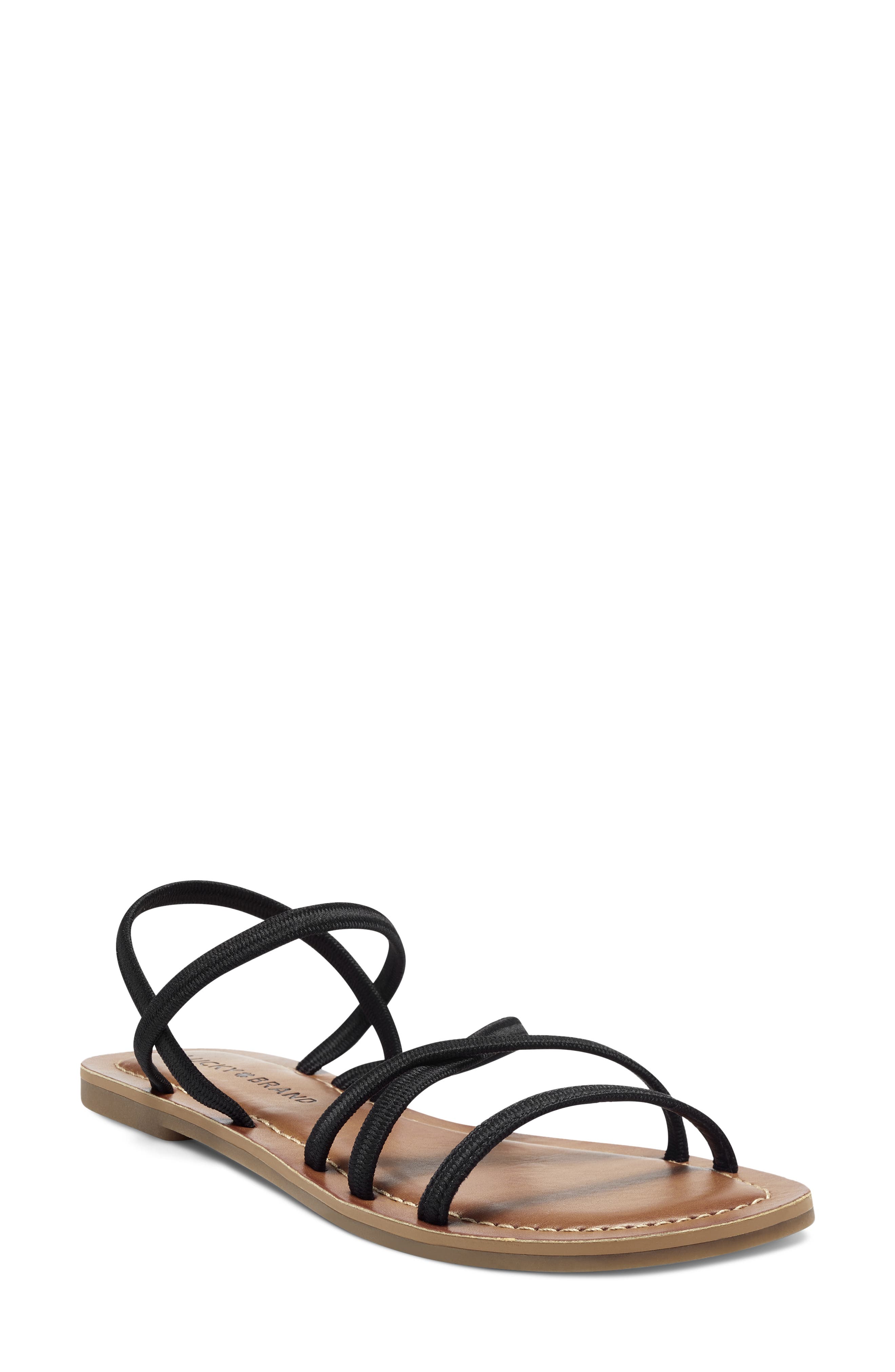 Lucky Brand Bizell Flat Sandal, Main, color, 