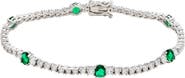 SUZY LEVIAN Cubic Zirconia Station Bracelet