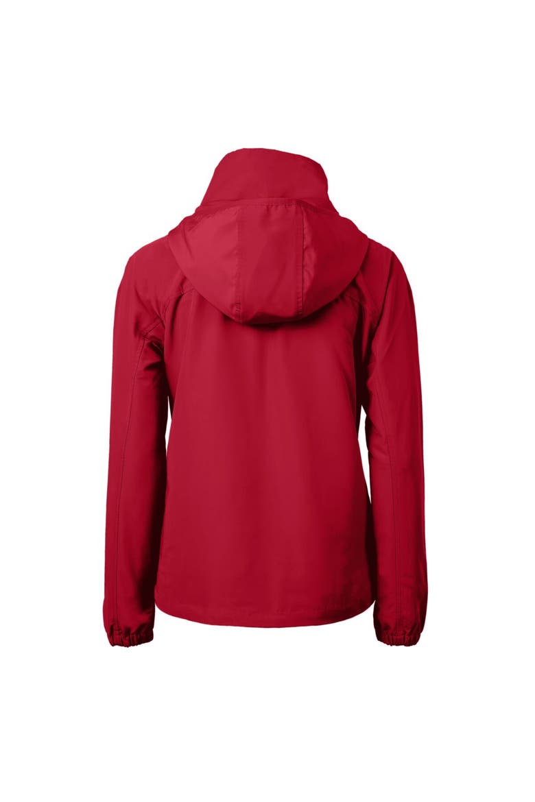 Women's Cutter & Buck  Red Baltimore Orioles Charter Eco Recycled Full-Zip Jacket, Alternate, color, Red