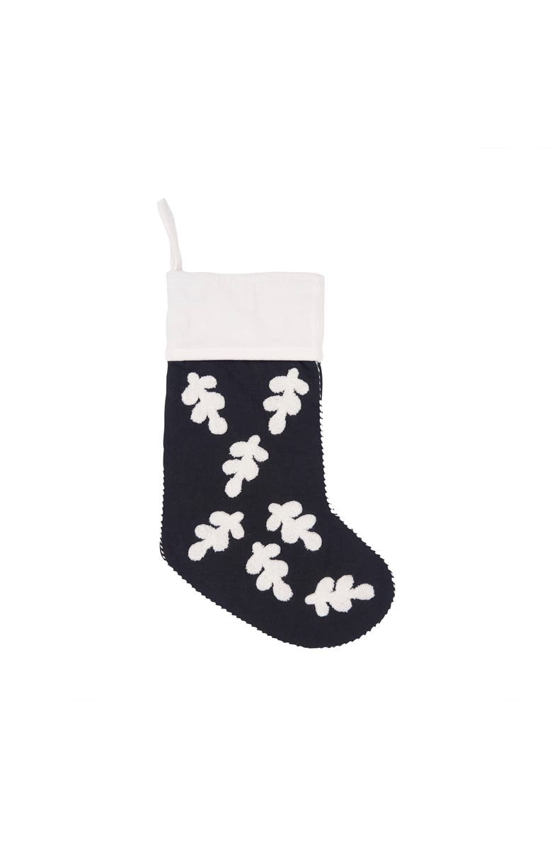 carol & frank Leaves Stocking Collection, Main, color, Black