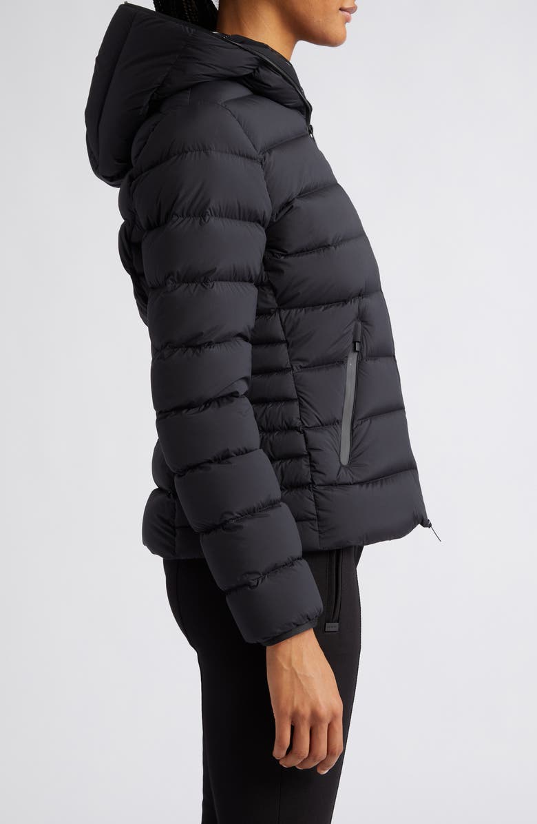 Moncler Herbe Quilted Hooded Down Jacket, Alternate, color, 