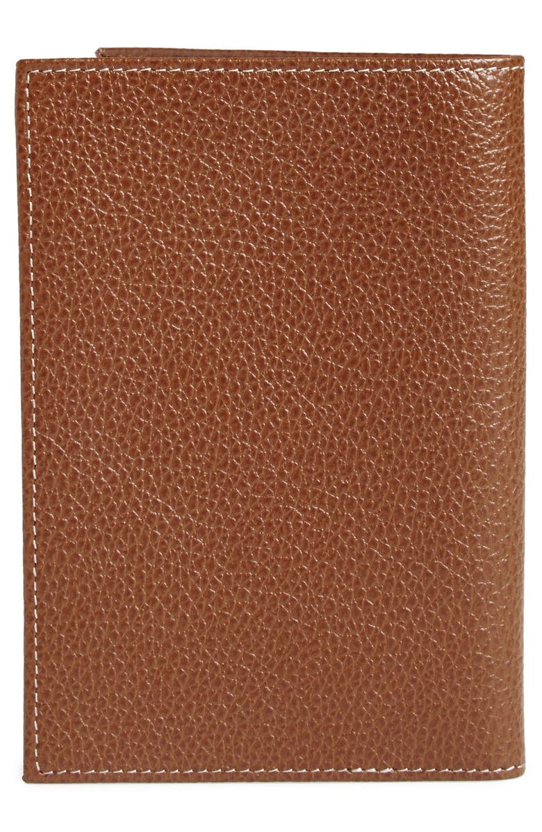 Longchamp Leather Passport Case, Alternate, color,