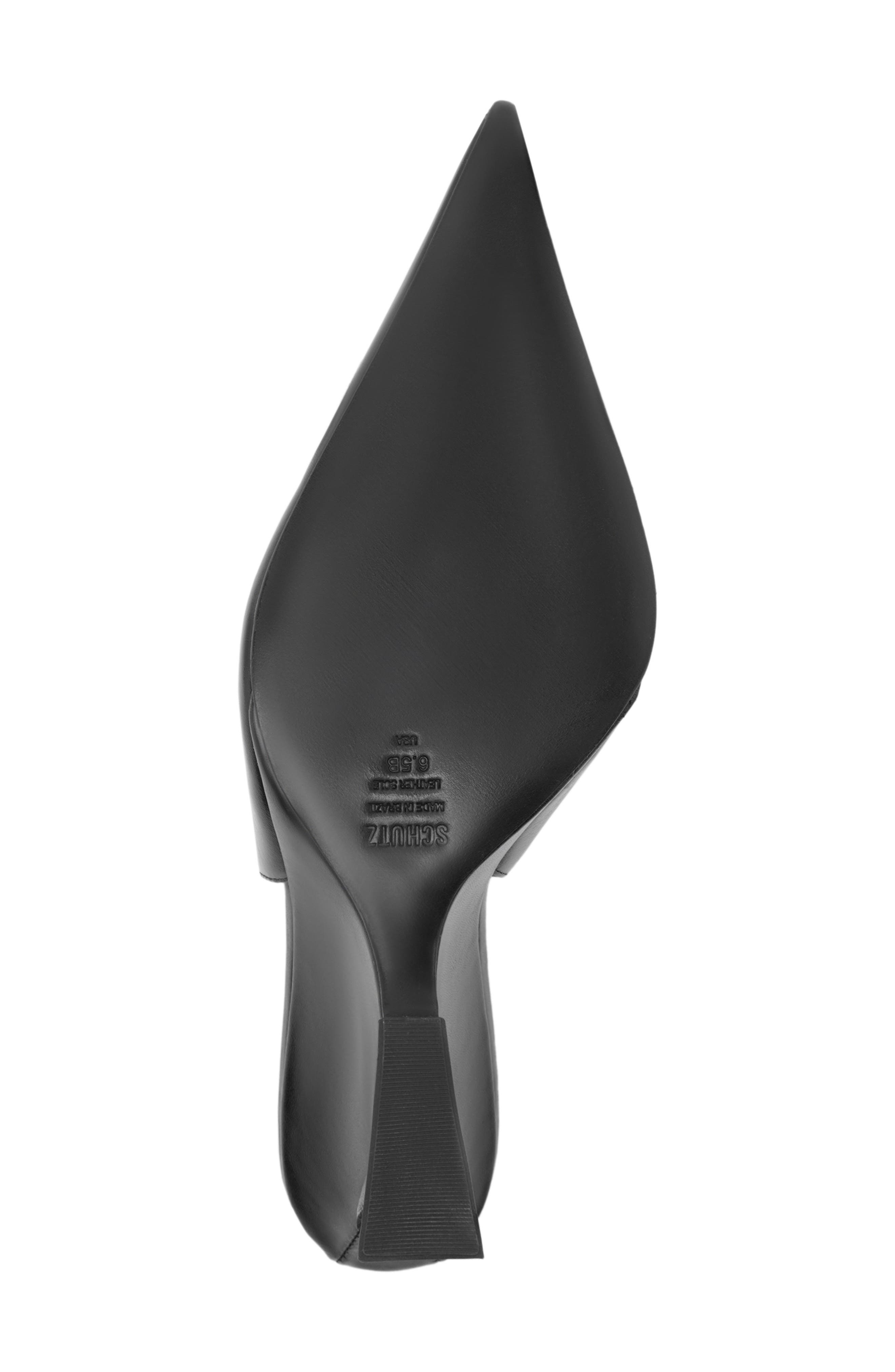 Schutz Siena Slingback Wedge Pump, Alternate, color, Black