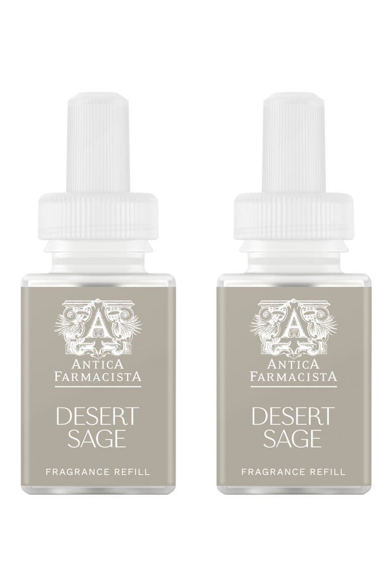 x Antica Farmacista 2-Pack Smart Fragrance Diffuser Refills, Main, color, DESERT SAGE