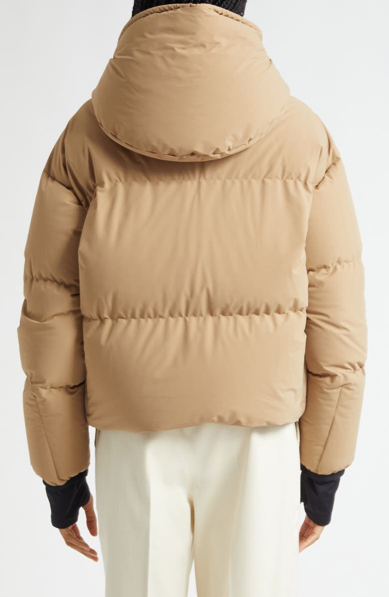 Moncler Grenoble Allesaz Hooded Down Puffer Jacket, Alternate, color, Neutral
